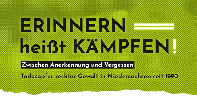 Ankündigung: „Erinnern heißt kämpfen“ im März 2026