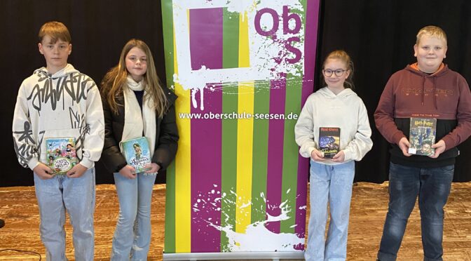 Neuer Lesebotschafter für die Oberschule Seesen
