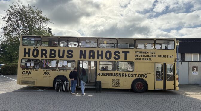 Hörbus Nahost macht Station an der Oberschule Seesen